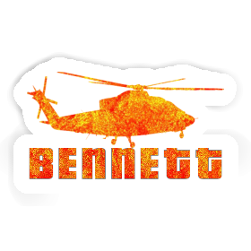 Sticker Helicopter Bennett Image