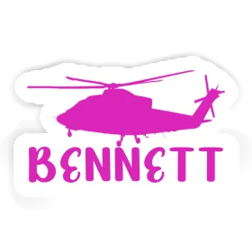 Sticker Helicopter Bennett Image