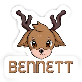 Sticker Deer Bennett Image