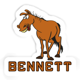 Bennett Sticker Horse Image