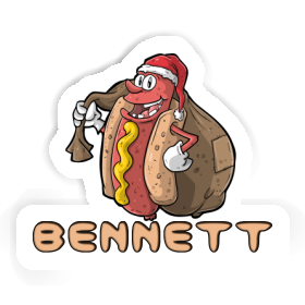 Hot Dog Sticker Bennett Image