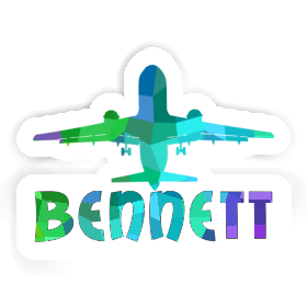 Bennett Sticker Jumbo-Jet Image