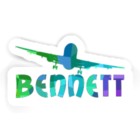 Airplane Sticker Bennett Image