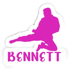 Karateka Sticker Bennett Image