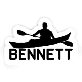 Sticker Bennett Kayaker Image