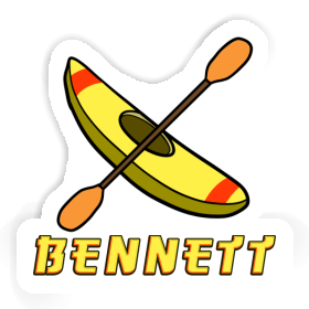 Bennett Sticker Canoe Image