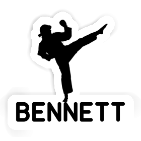 Sticker Karateka Bennett Image