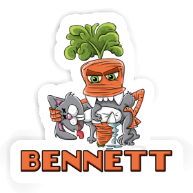 Monster Carrot Sticker Bennett Image