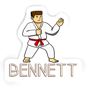 Bennett Sticker Karateka Image