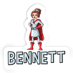 Nurse Sticker Bennett Image