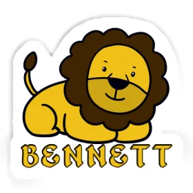 Sticker Bennett Lion Image