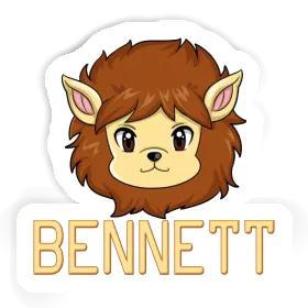 Bennett Sticker Lionhead Image