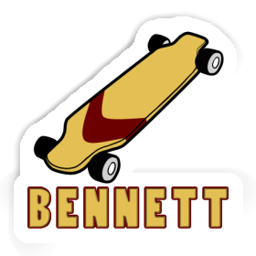 Skateboard Sticker Bennett Image