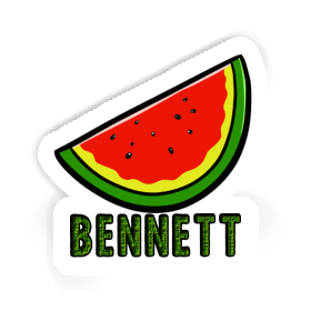 Bennett Sticker Melon Image