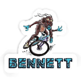 Biker Sticker Bennett Image