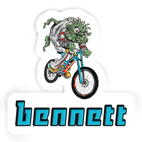 Sticker Bennett Biker Image