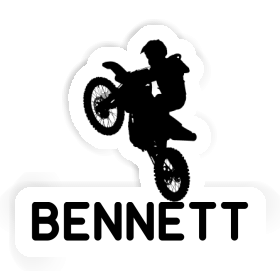 Sticker Motocross Rider Bennett Image