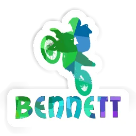 Sticker Bennett Motocross Rider Image