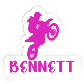 Sticker Motocross Rider Bennett Image