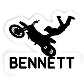 Sticker Motocross Rider Bennett Image