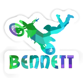 Bennett Sticker Motocross Jumper Image