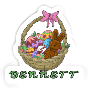 Easter basket Sticker Bennett Image