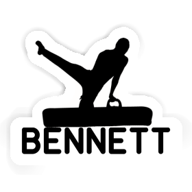 Gymnast Sticker Bennett Image