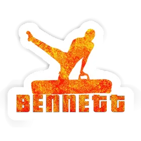 Gymnast Sticker Bennett Image