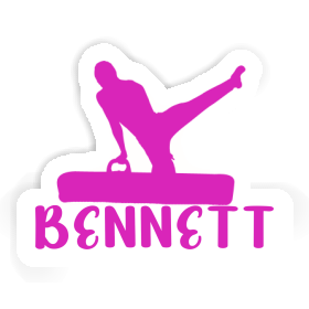 Sticker Bennett Gymnast Image