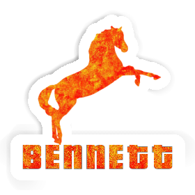 Bennett Sticker Horse Image