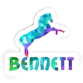 Bennett Sticker Horse Image