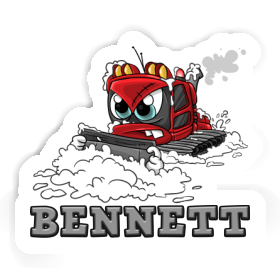 Bennett Sticker Snowcat Image