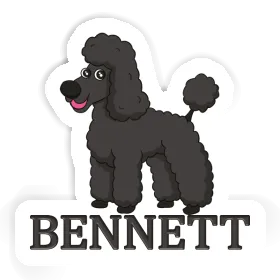 Sticker Bennett Poodle Image