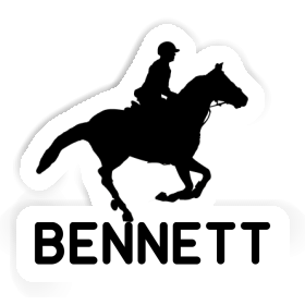 Sticker Horse Rider Bennett Image