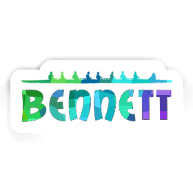 Bennett Sticker Rowboat Image