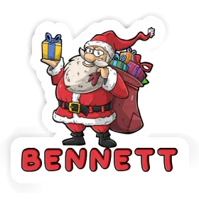 Bennett Sticker Santa Claus Image