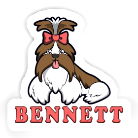 Sticker Bennett Shih Tzu Image