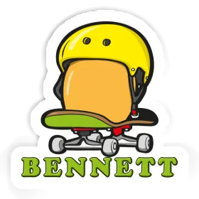 Sticker Skater Bennett Image