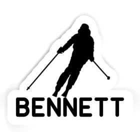 Sticker Bennett Skier Image