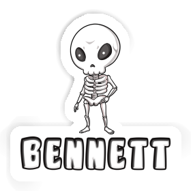 Bennett Sticker Alien Image