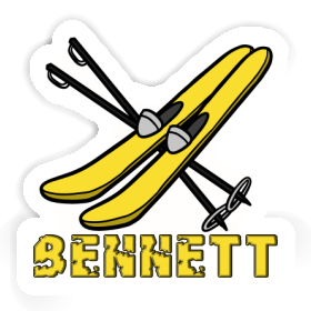 Bennett Sticker Ski Image