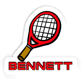 Sticker Tennis Racket Bennett Image