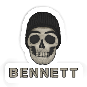 Bennett Sticker Skull Image