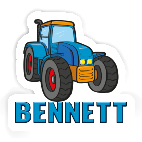 Tractor Sticker Bennett Image