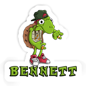 Sticker Hip Hop Turtle Bennett Image