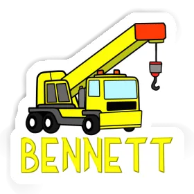 Sticker Bennett Vehicle Crane Image