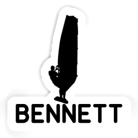 Autocollant Bennett Windsurfer Image