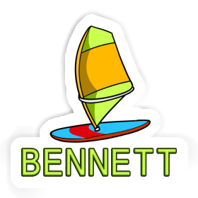 Sticker Bennett Windsurf Board Image