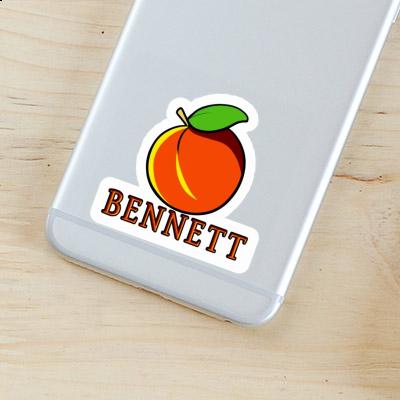 Sticker Bennett Apricot Notebook Image