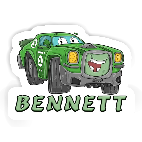 Bennett Sticker Race car Laptop Image